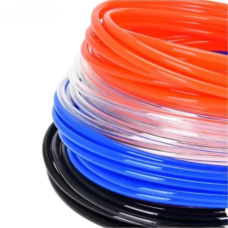 Picture 3: Air Hose Pneumatic Tube Pipe PU Hoses 5 Meter  8mm  6mm  4mm  3mm 2mm  For Compressor Polyurethane Tubing