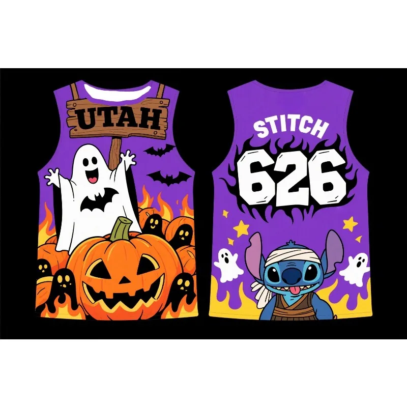 

MOTO-2025 Летняя футболка без рукавов с героями мультфильмов для мужчин и женщин, быстросохнущая майка с 3D принтом строчки для повседневного комфорта