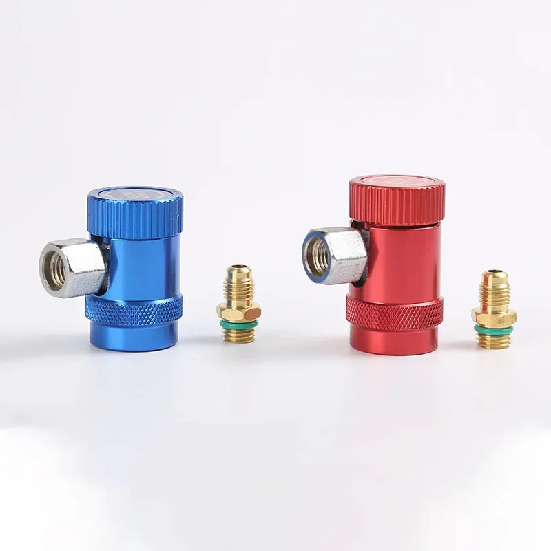 Utility Automotive Air Conditioner R1234yf Refrigerant Quick Connector High And Low Pressure Fluoride Connector Accessories