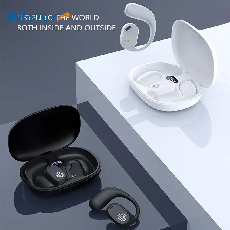 Beier Soundgear Sense Wireless Earbuds Ear Hook TWS Bluetooth5.3 Heaphones Over Ear Bone Conduction Headset with Mic