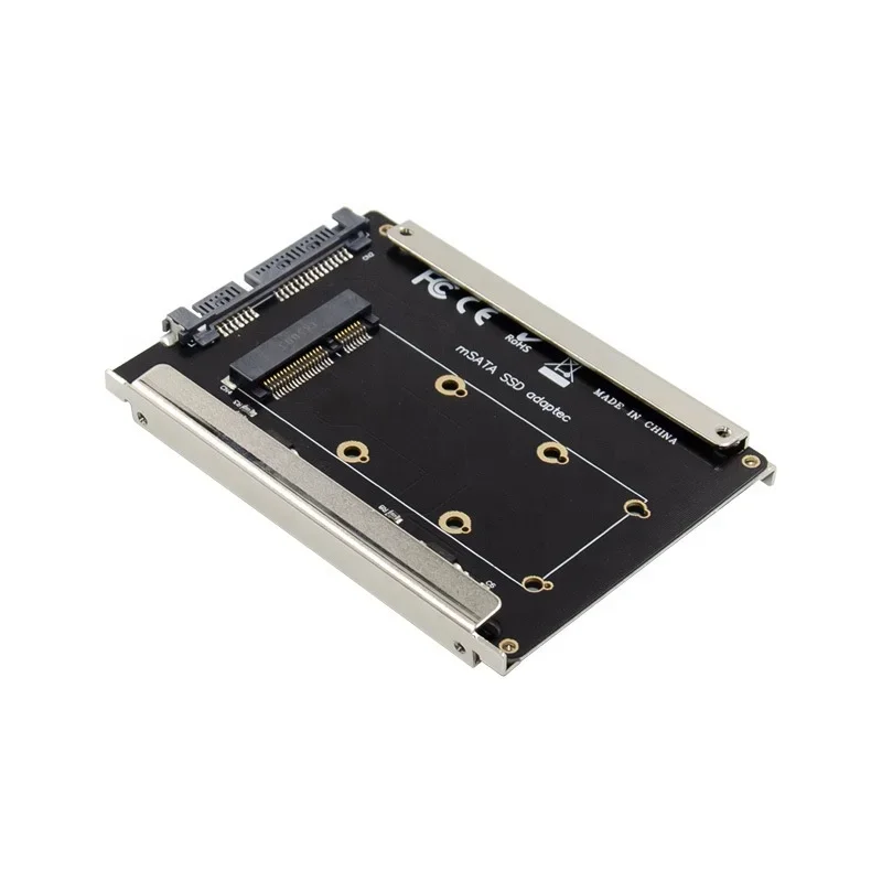

MSATA SSD to 2.5" SATA Drive Convertor Adapter Card plug and play 50mm x 30mm mpcie m sata