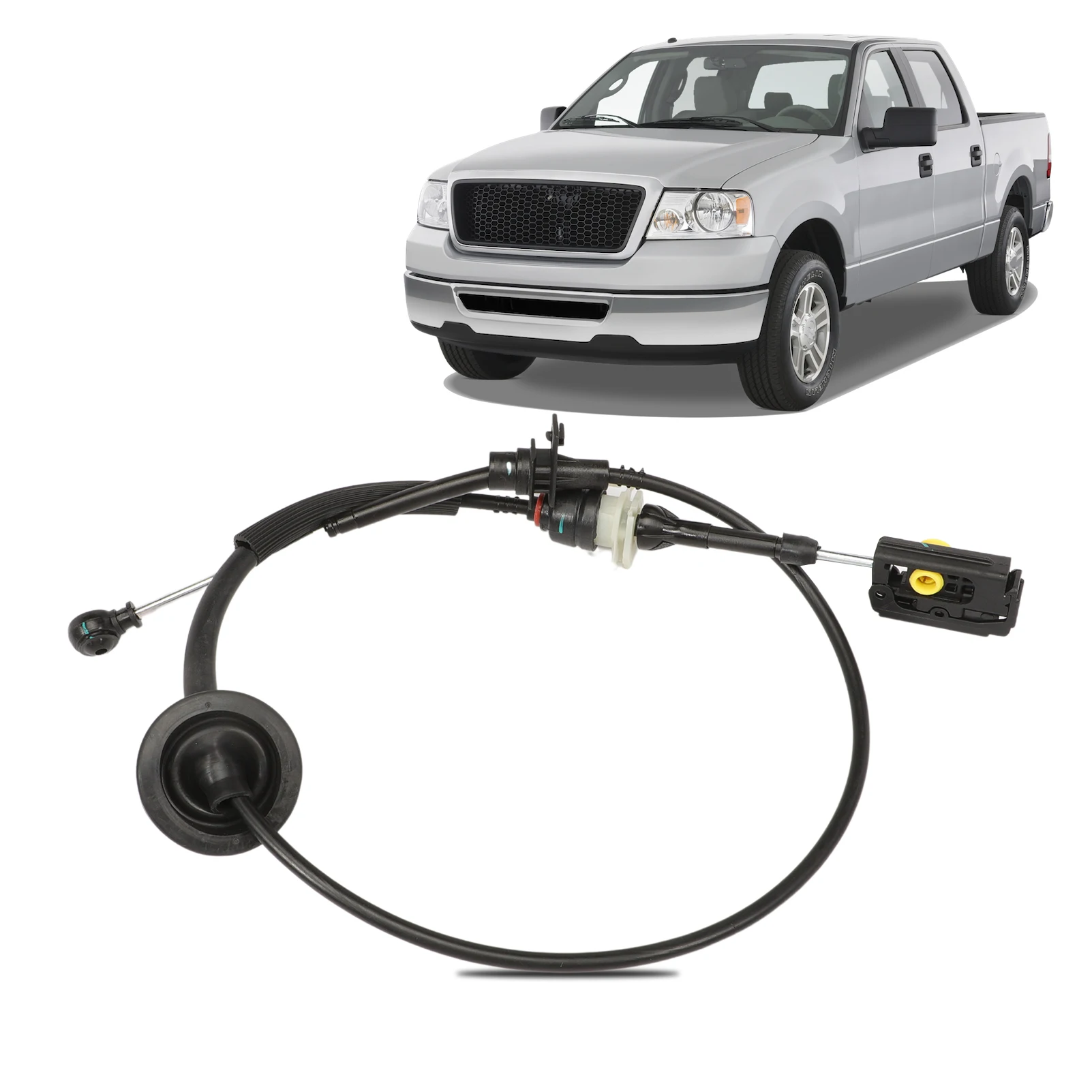 

Кабель переключения передач 5L3Z-7E395-BA для 2005-2008 Ford F-150 2006-2008 Lincoln Mark LT 4R70W/E 4R75W/E с переключателем консоли