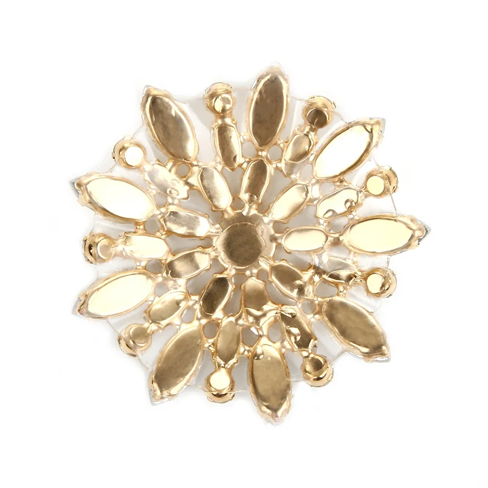 Fashion Rhinestone Nipple Cover Reusable Sexy Women 1 pair Nipple Pasties Breast Pad Silicone Self Adhesive Nipple Accessories