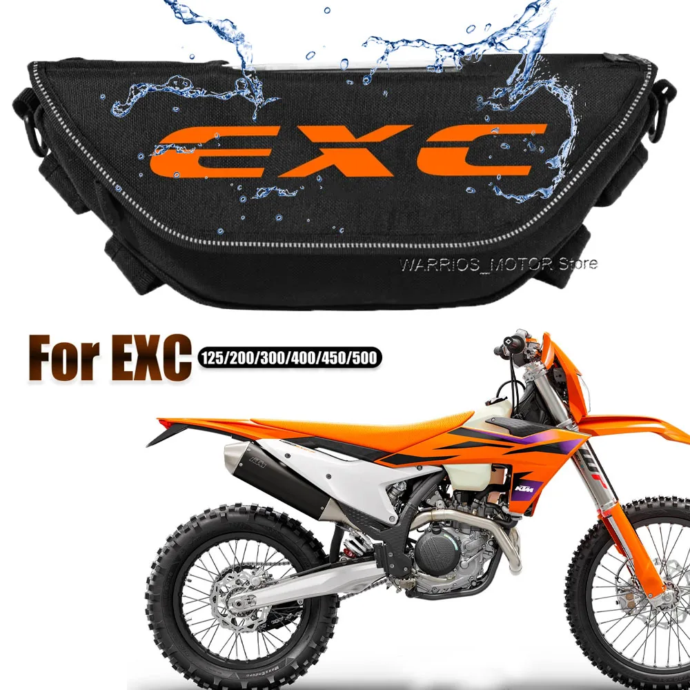 

Motorcycle accessories tools bag Waterproof And Dustproof Convenient travel handlebar bag For exc 125 200 250 300 400 450 500