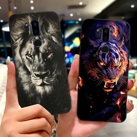 För LG G7 ThinQ-skal LM-G710 G710 G7+ Nytt lyxigt målat skal mjukt silikonfodral för LG G7 ThinQ G7thinq bakstycke 8 best sales LG G7 ThinQ-skal - №3