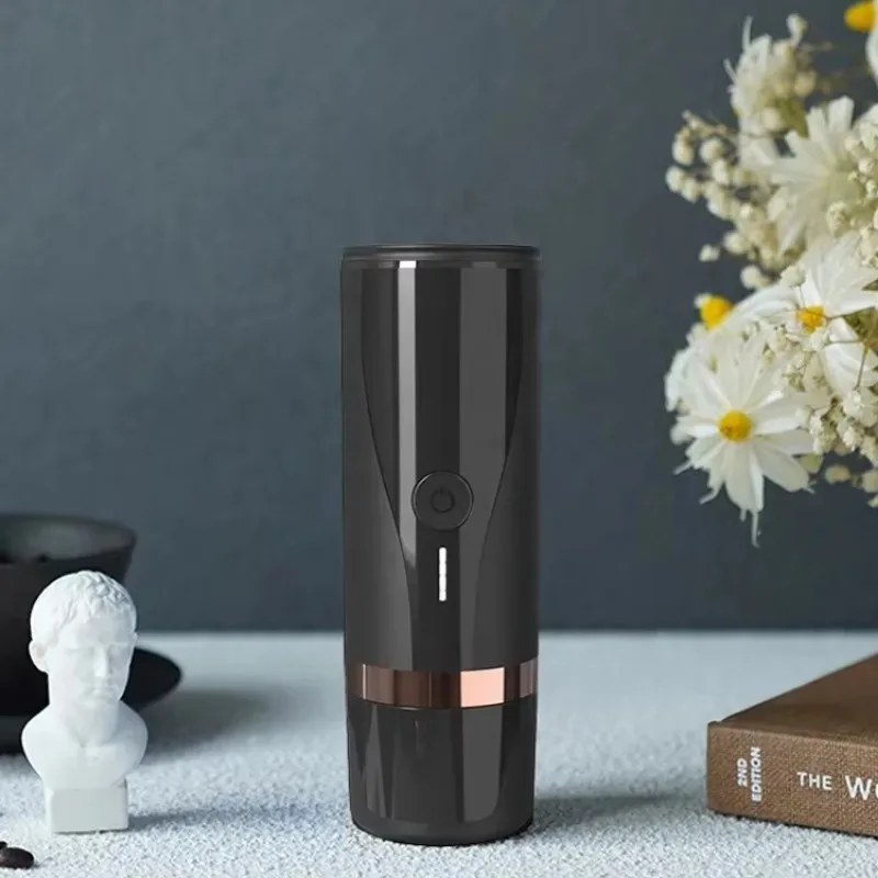 휴대용 커피 머신 여행용 에스프레소 메이커 알루미늄 CE OEM 아웃인 나노 휴대용 전기 에스프레소 머신 커피 서비스 5V 썸네일 6