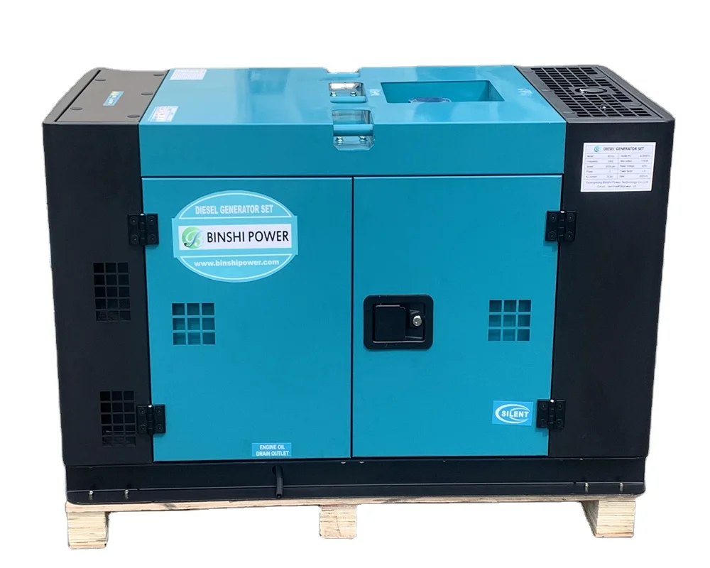 

Factory 10KW 12KW 10KVA 15KVA 16KW 20KVA Silent 3 Phase AC DC Home Standby Power Engine Generator Set Fuelless dies el Generator