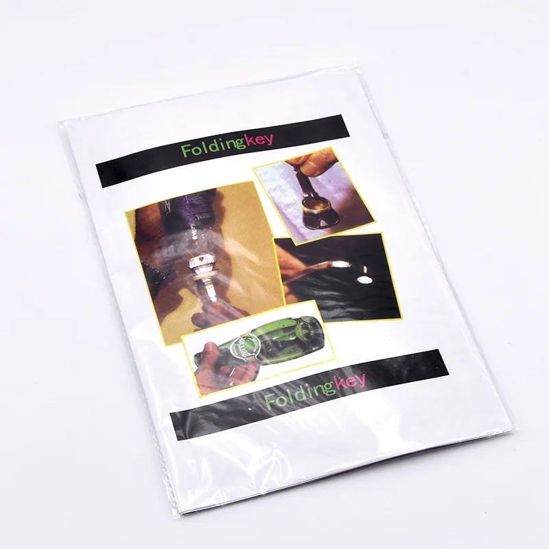 Folding Keys Magic Tricks Key Into Bottle Magia Magician Close Up Illusion Gimmick Prop Mentalism Comedy