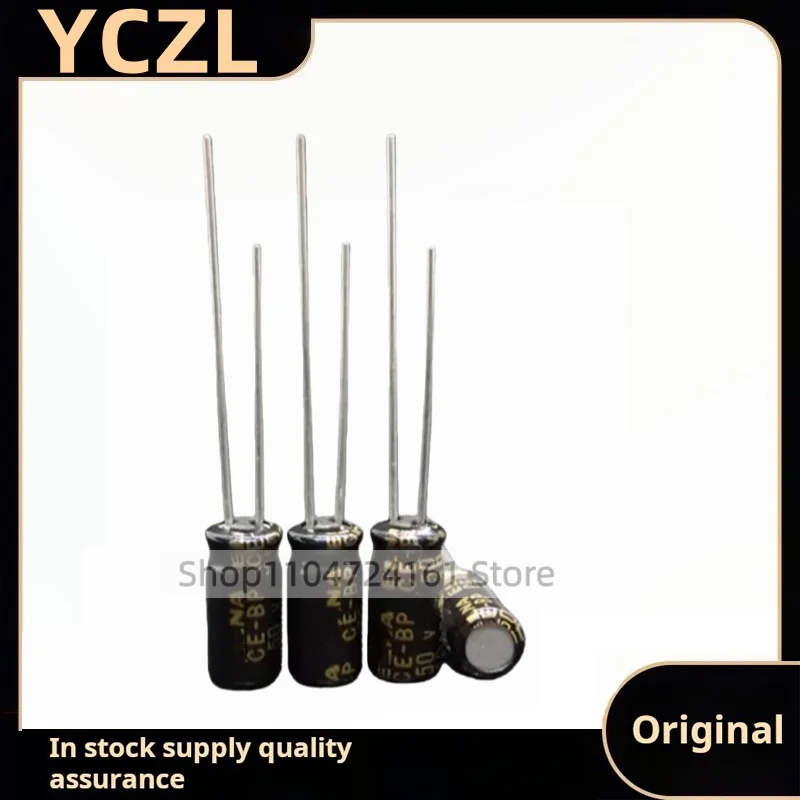 10PCS Brand new genuine 50v10uF CE-BP non-polar audio imported electrolytic capacitor 5*11mm