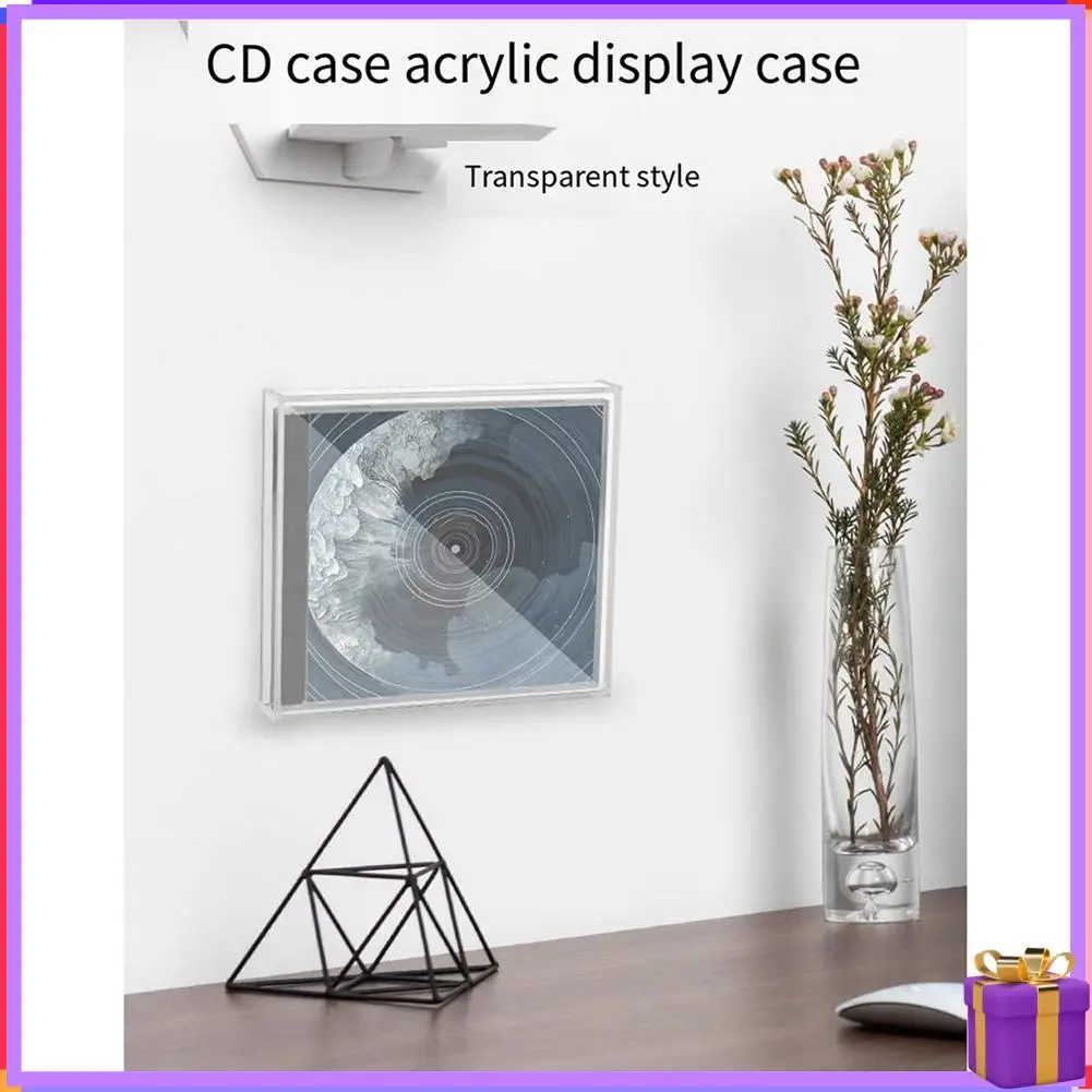 

Advanced CD Disc Universal Wall Display Box Transparent Storage Cabinet Books Files Magazines Cards Acrylic Decorative Holder