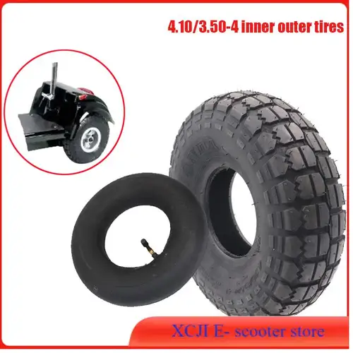 4.10/3.50-4 neumáticos interiores y exteriores Adecuado para neumáticos inflables gruesos en carros de mano
