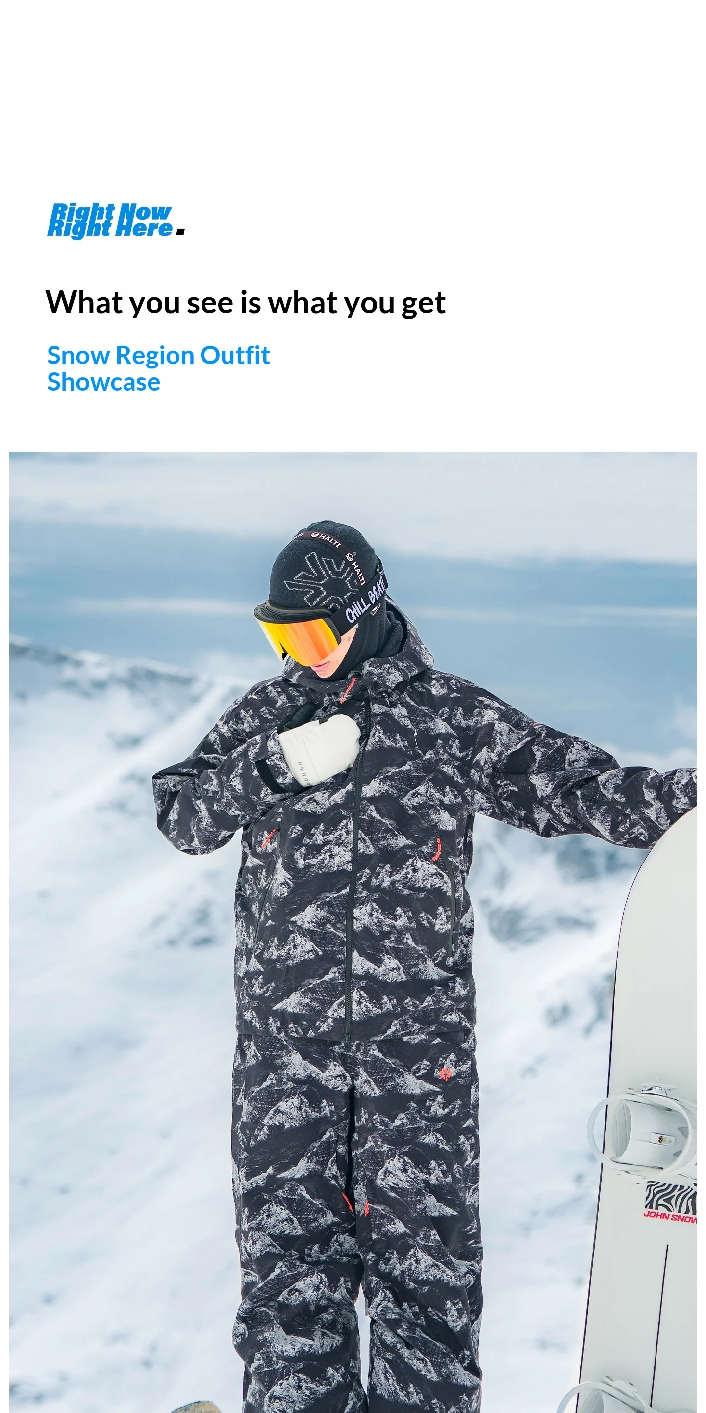 2026 John Snow Unisex Skianzug Wasserdicht Winddicht Warm Snowboard-Jacke-Hosen-Set für Männer Frauen Winter Outdoor – Detail 26