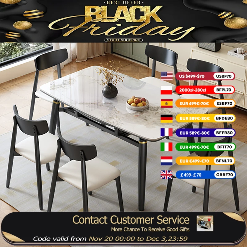 

Restaurant Square Dining Tables Design Reading Space Saving Dining Tables Kitchen Luxury Modern Tavolo Pranzo Furniture Home