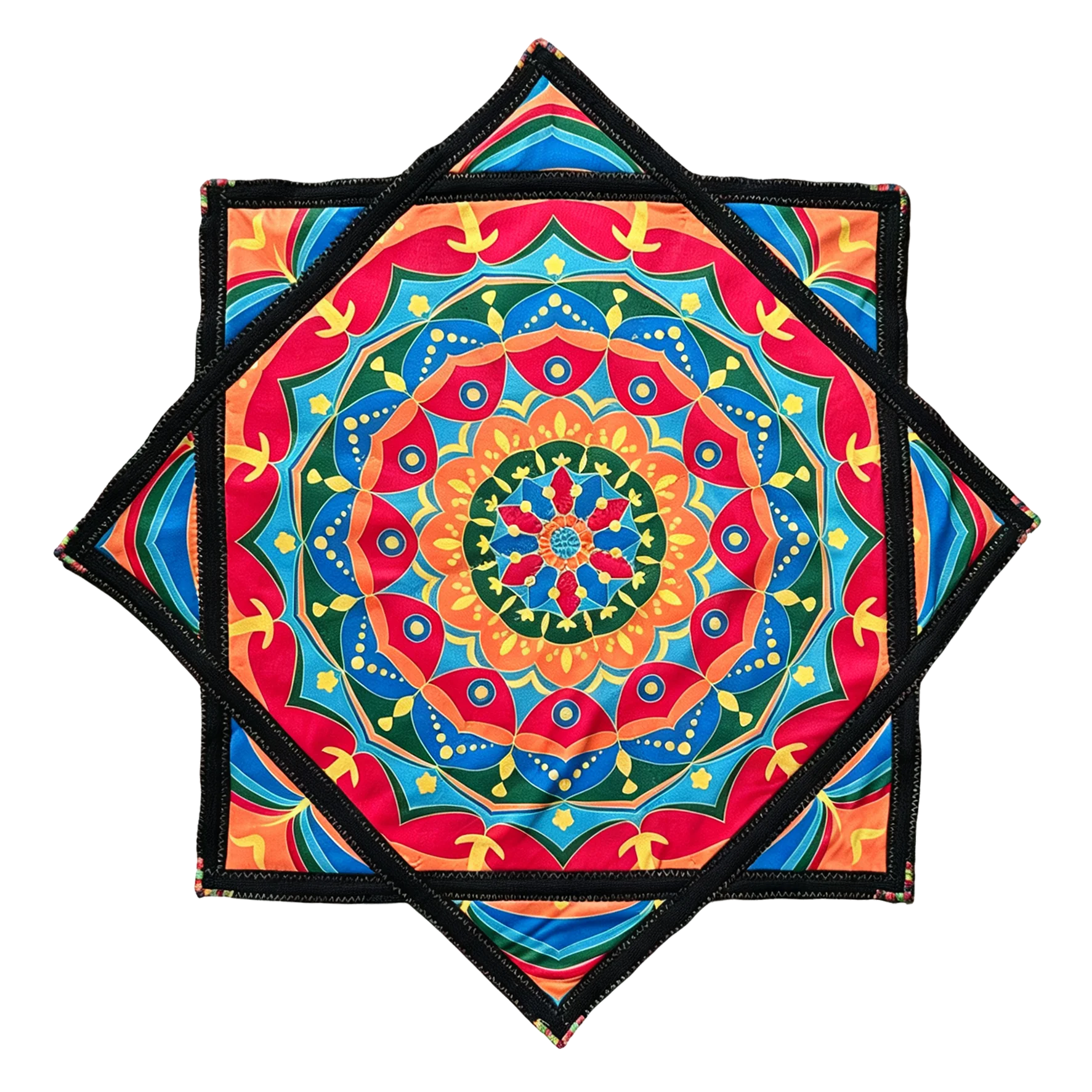 Dapo Spinning Dance Handkerchief 67*67cm Lycra Octagonal Scarf Flying Handkerchief Customizable Spinning Handkerchief