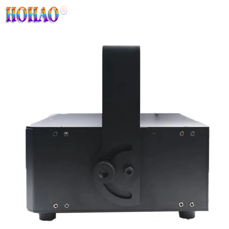 HOHAO 1w/2w Full-color 3D Laser Animation Effect Lights 10 DMX512 Voice-Activated Self-Propelled 100 Kinds of Effect Design