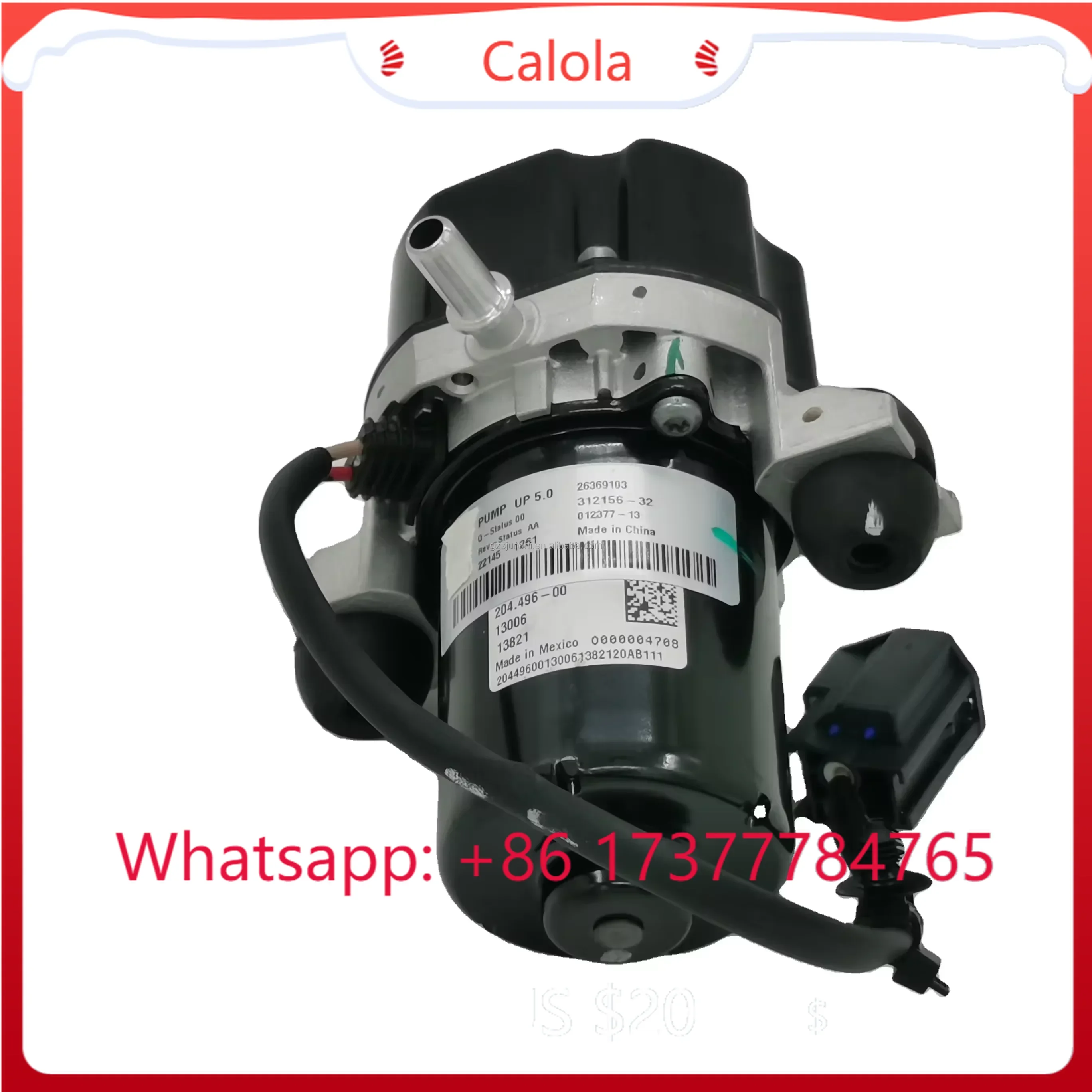 3541100XKU47A UP50 Brake Electric Vacuum Pump Great Wall Haval H6 Hover ORA EV Chery