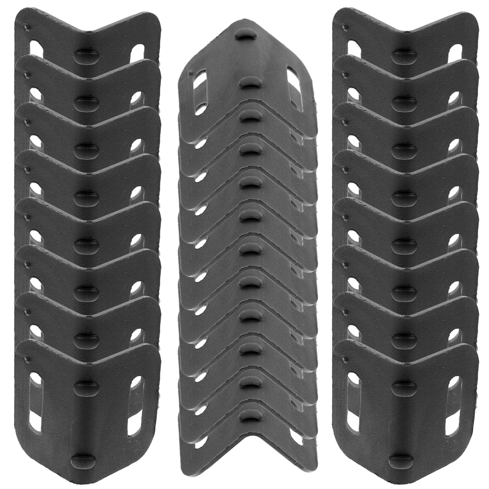 

100 Pcs Corner Protectors Cardboard Boxes Edge Guards Plastic Packing Buckle Carton Tray Shipping Cabinet Foam