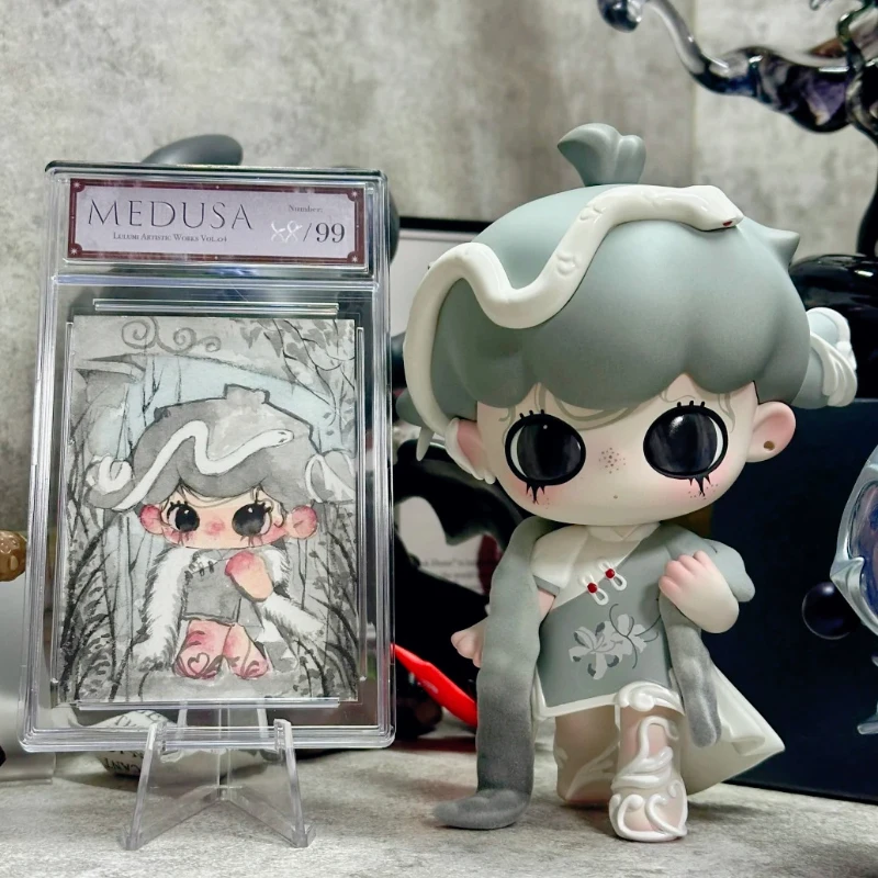 

Коллекция LULUMI, дизайнерская игрушка-кукла, винтажная фигурка в готическом стиле, художественная игрушка, украшение для дома на фестиваль