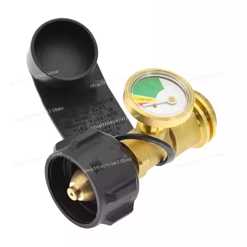 New Propane Tank Gauge Level Indicator Leak Detector Gas Pressure Meter Universal for Grill, Heater