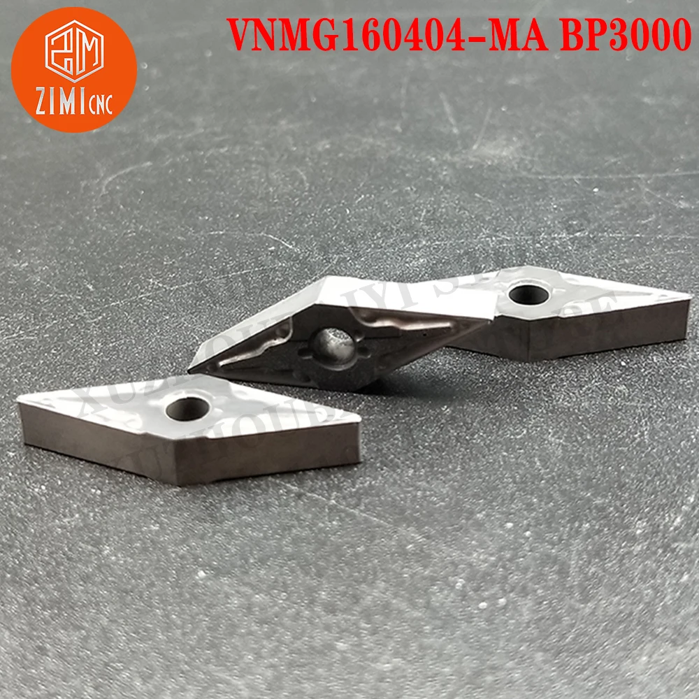 VNMG160404-MA BP3000 Внешние стальные детали Обработка металла Токарные инструменты Лезвие Токарные инструменты с ЧПУ VNMG 160404 Механические вставки