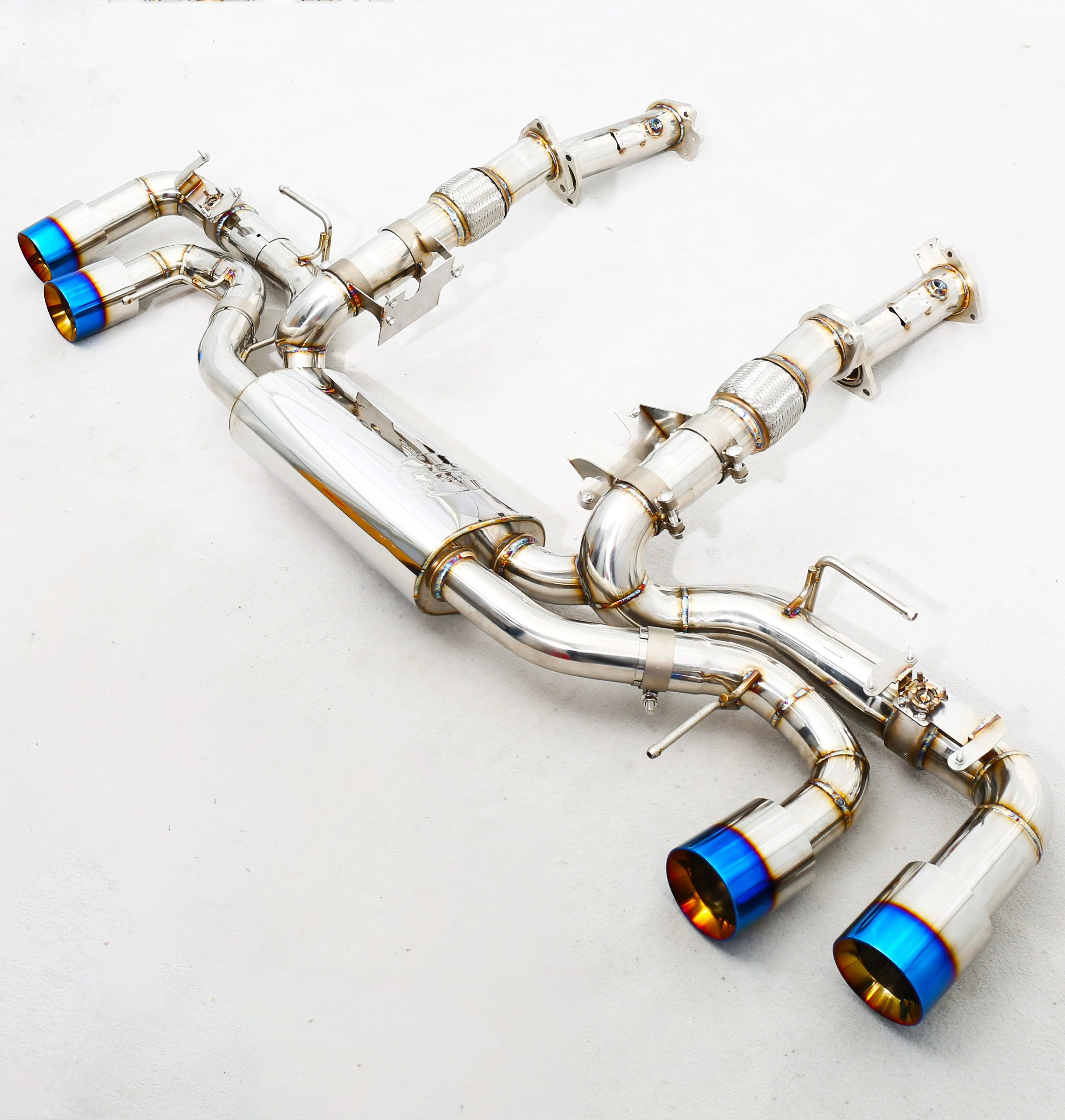 304 Stainless Steel/Titanium Valved Exhaust System Designed Specifically for  Corvette C8 6.2L
