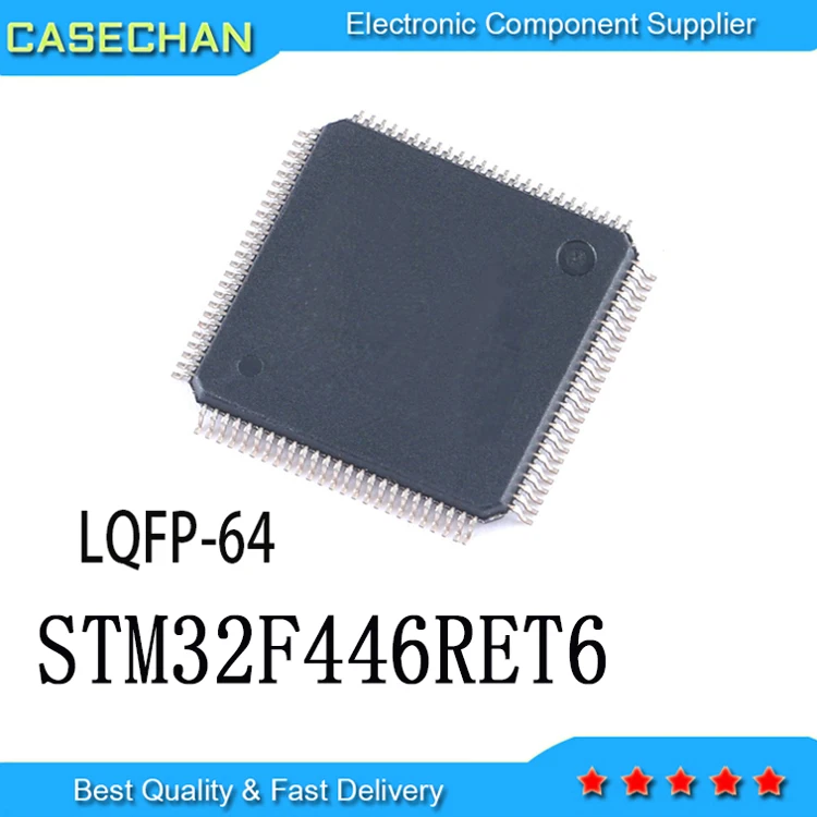 100PCS New and Original STM32F730R8T6 STM32F413RGT6 STM32F411RET6 STM32F RET6 LQFP-64 New and original IC chip STM32F446RET6 