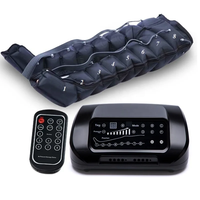 Best Selling 8 Cavity Air Pressure Massager Compression Recovery Pants Full Leg Foot Buttock Massager
