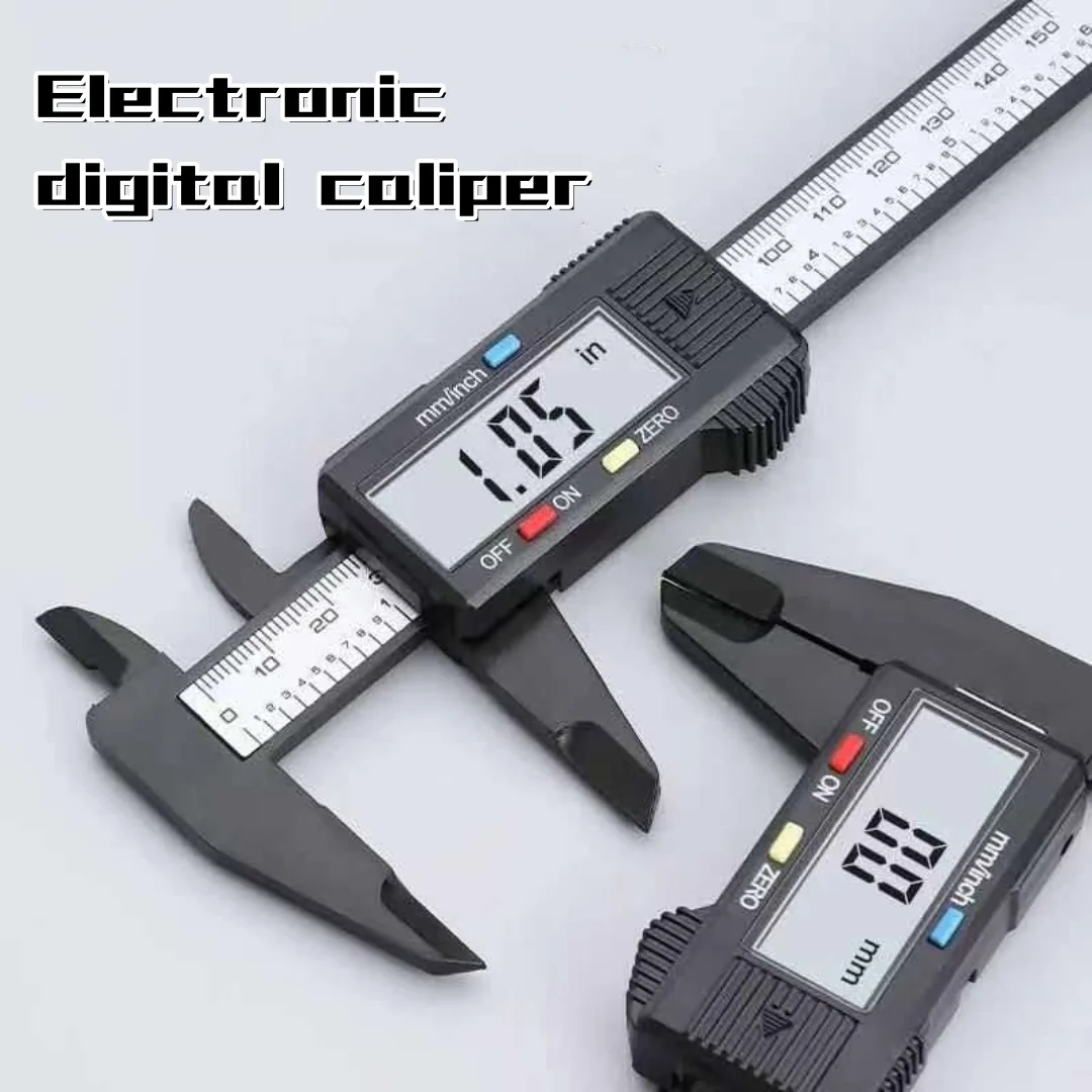 

High Precision Digital Vernier Caliper T-shaped Tire Pattern Depth Measurement Tool Small Scale Detection Ruler for Automotive