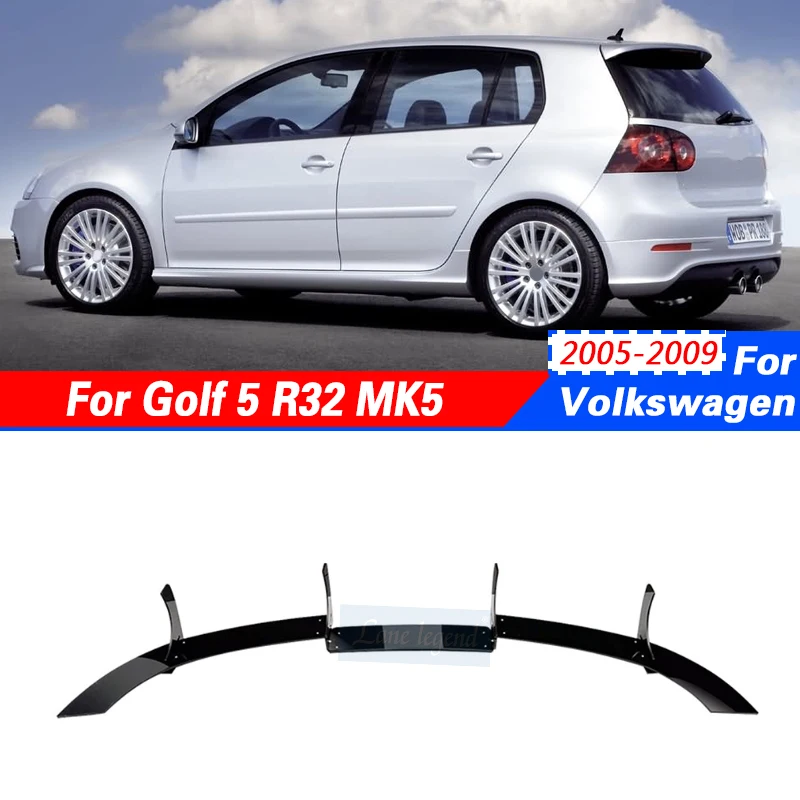 

Rear Bumper Diffuser Spoiler Lip Car Boot Lower Splitter Canards Trim Kit For Volkswagen VW Golf 5 R32 MK5 2005-2009