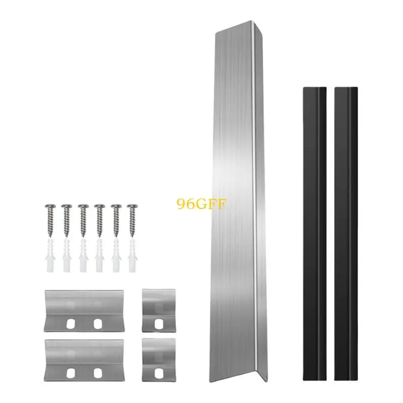 

96GF 30inch Slide-in Rear Filler Stove Gaps Filler Strips Stainless Steel