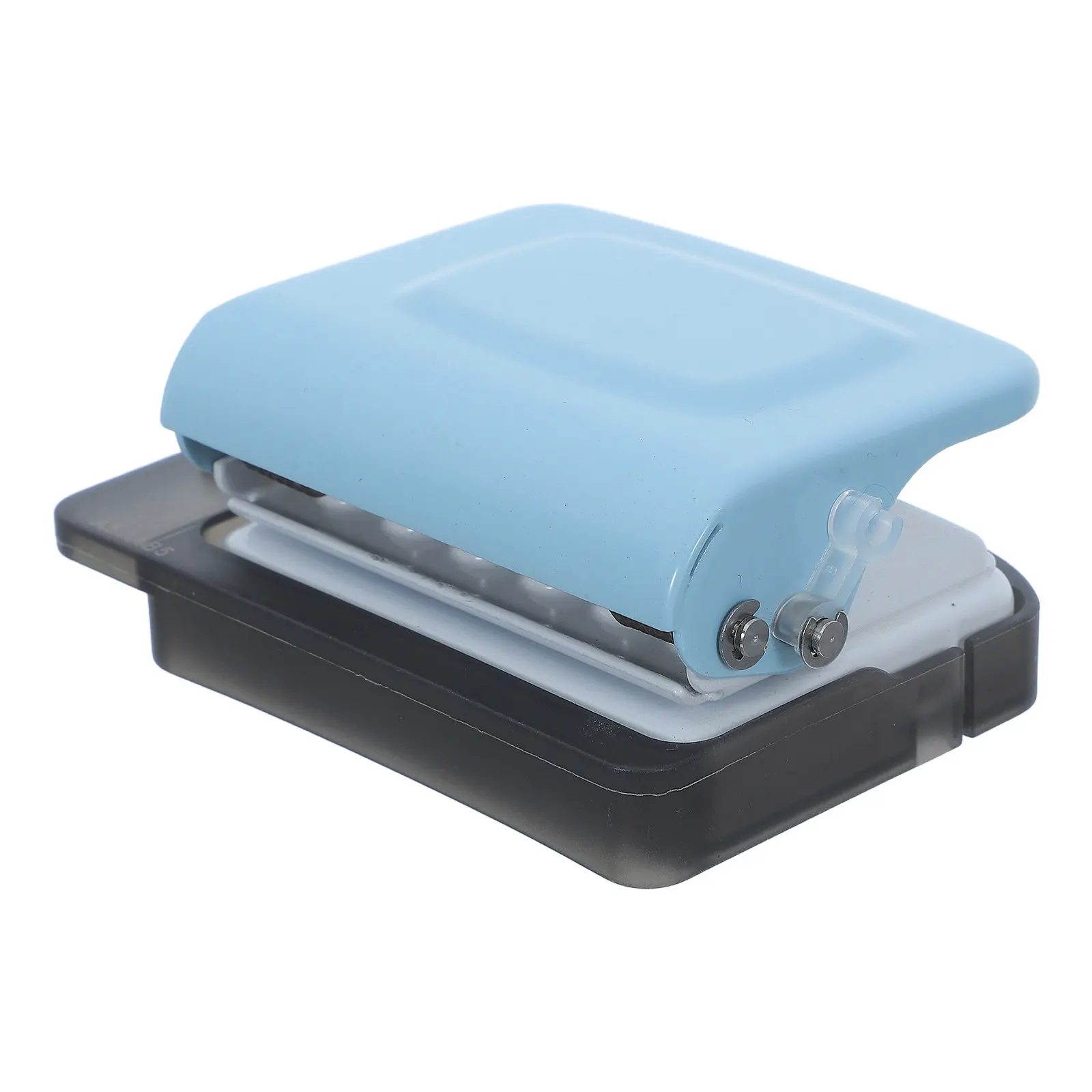 

6-Hole Loose Leaf Hole Puncher Manual Paper Punch for A4 A5 B5 Binder Notebooks Planner Office School Organization Portable