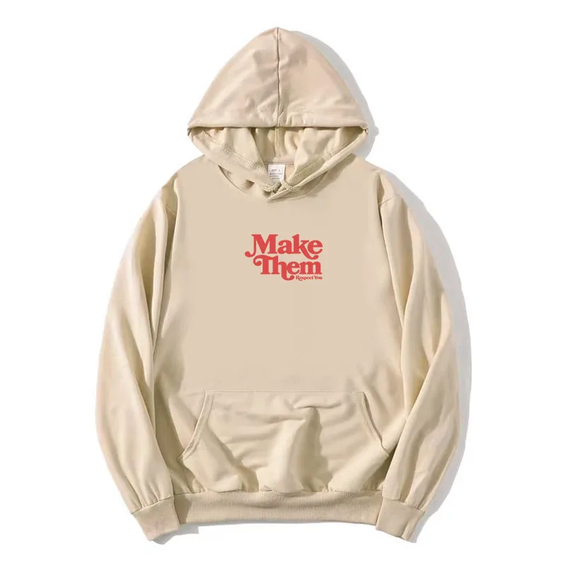 Nobody Wants This Make Them Hoodies Winter Warm Long Sleeve Hooded Sweatshirt Graphic Print Merch Women Men Clothing Unisex Tops