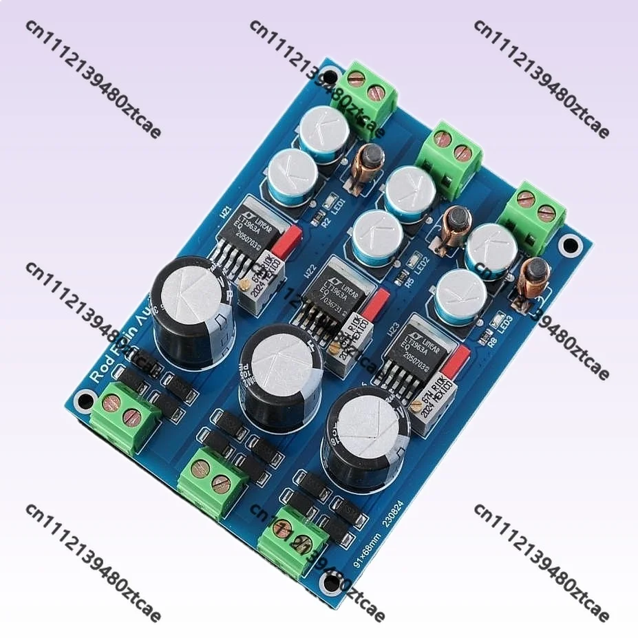 15a-three-way-lt1963-high-speed-low-noise-independent-linear-regulated-power-supply-board