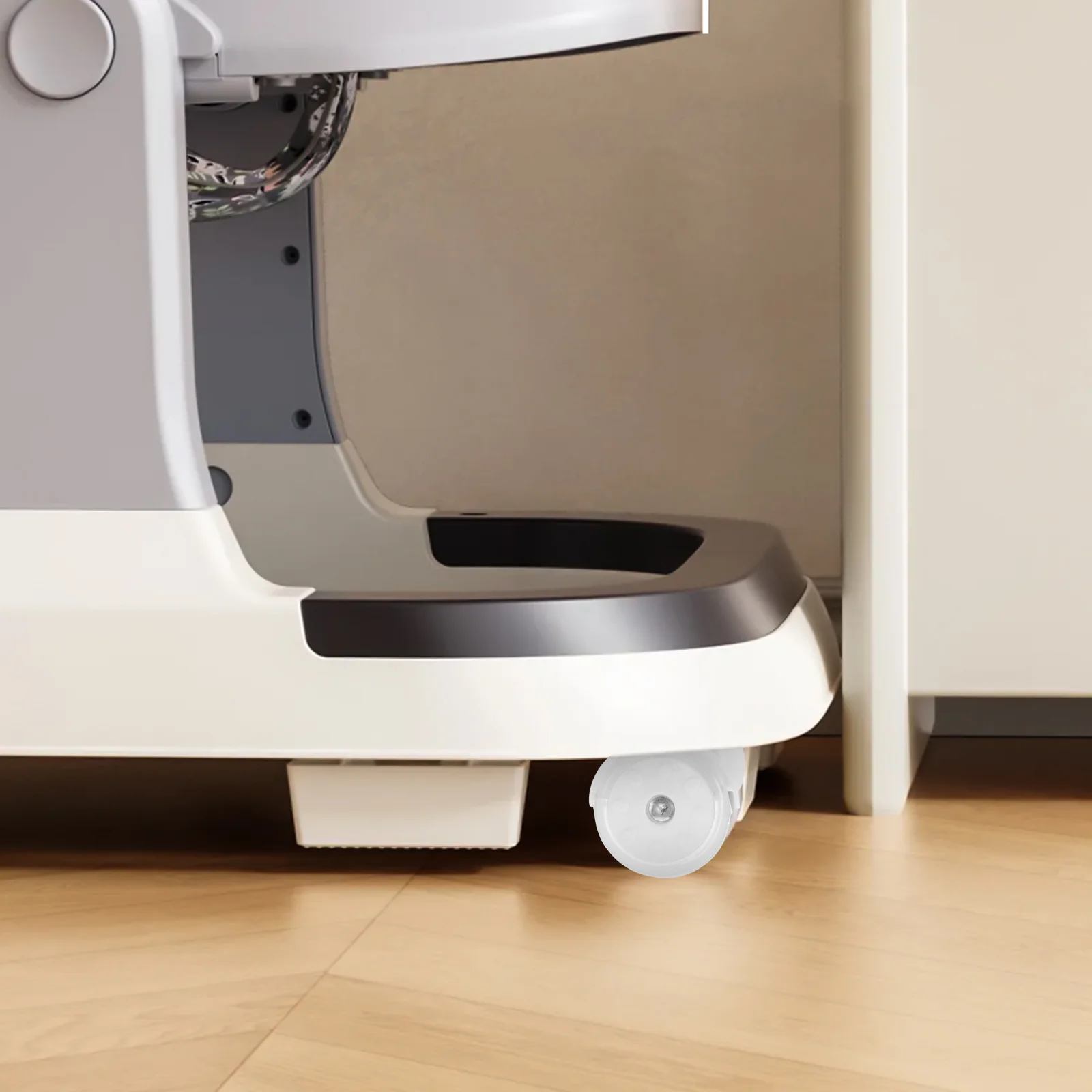 

4Pcs Universal Walker Wheels Replacement Plastic Wheel Kit for Baby Walkers Reusable Roller Wheels for Indoor Outdoor Use