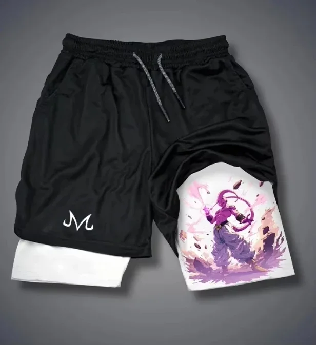 2025 Nuovi Uomini Y2k di Grandi Dimensioni Dragon Ball Ispirazione Pantaloncini da Uomo Casual Stile Sportivo Stampato Traspirante Uomini di Estate Anime Breve