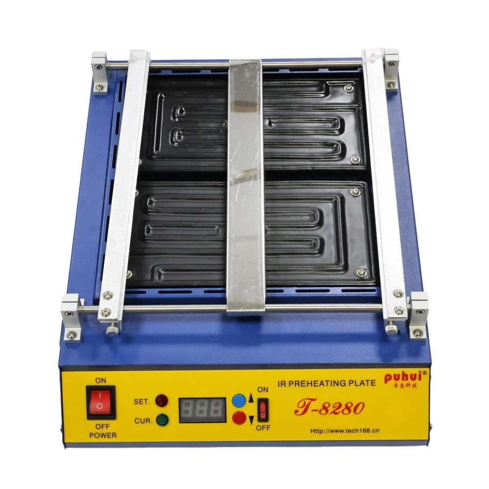 BGA Infrared High Power 0-450℃ PID Intelligent Temperature Control Heating T-8280 PCB Preheating Thermostat Soldering Station