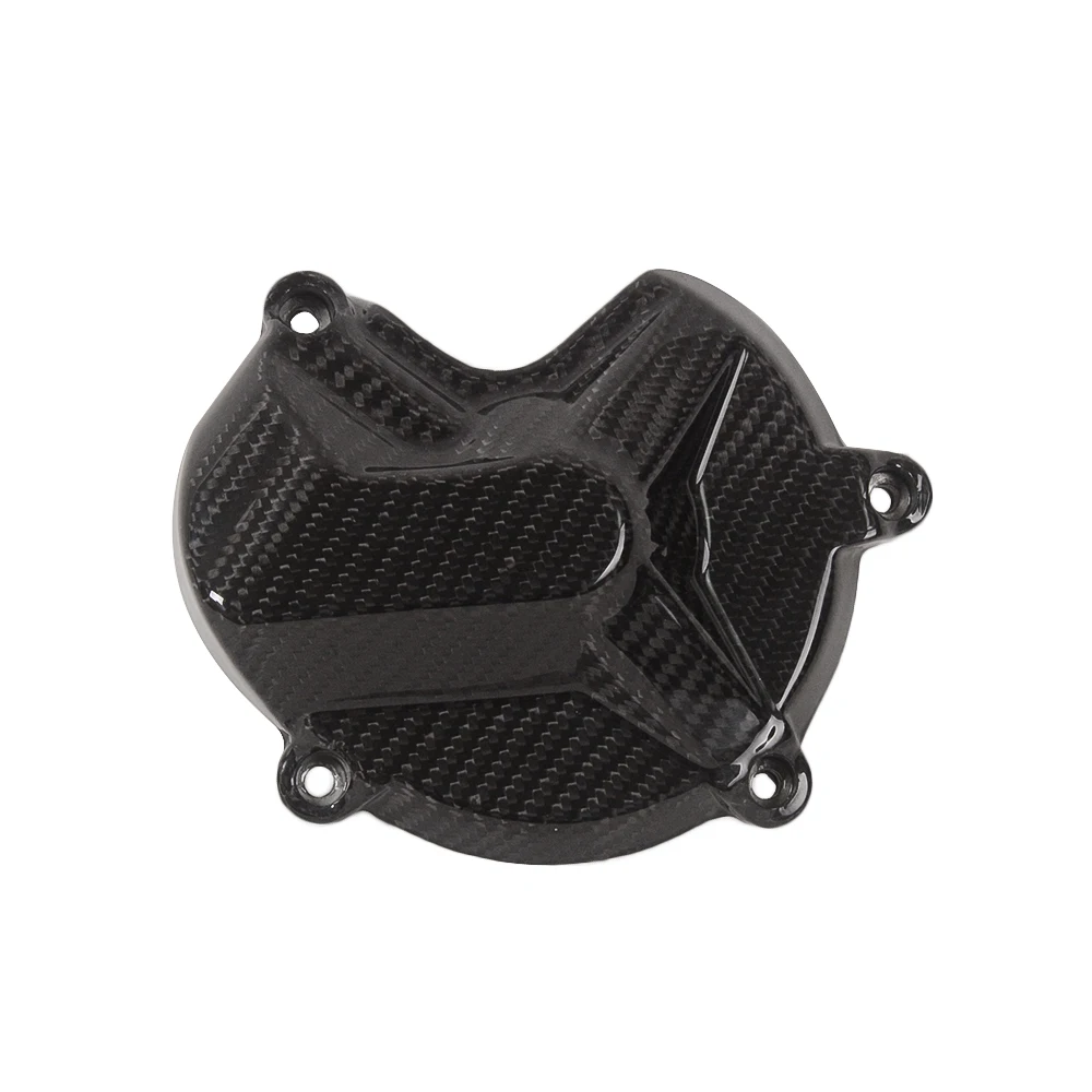 For BMW S1000RR S1000R 2009-2019 Carbon Fiber Motorcycle Right Side Engine Alternator Case Cover Fairing