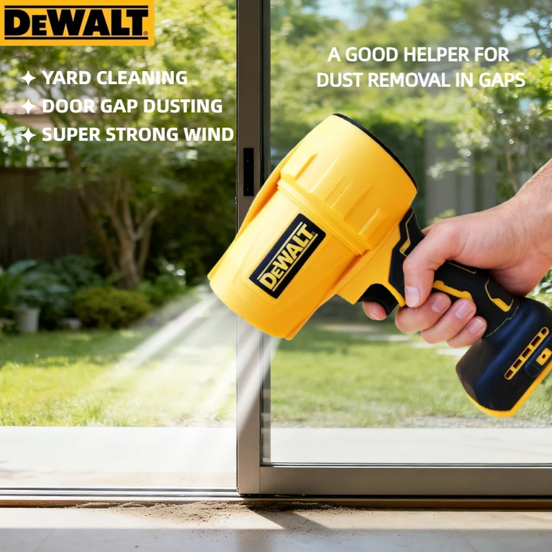 Dewalt 30000RPM  Air Blower Cordless Turbo Fan Handheld Violent Fan Dryer 20V Rechargeable Dust Blowing Tool