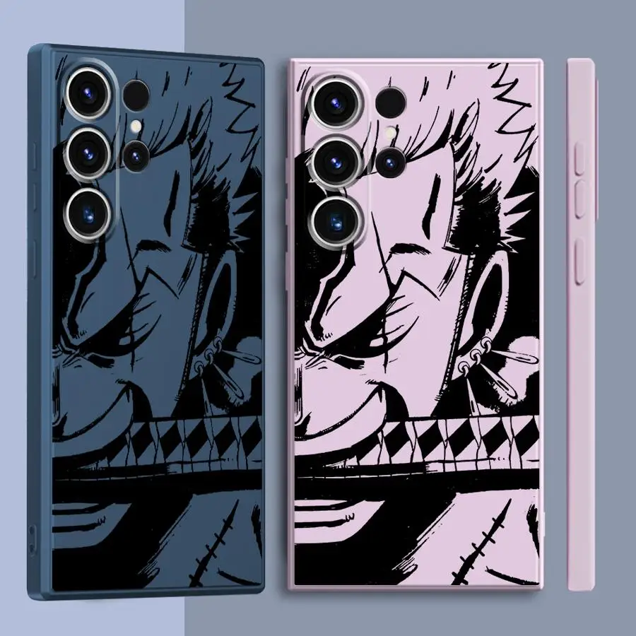 Phone Cover Case for Samsung Galaxy S26 S25 Edge S22 S21 Plus S23 S24 Ultra Note 20 10 Ultra S20 FE Anime Ones Pieces