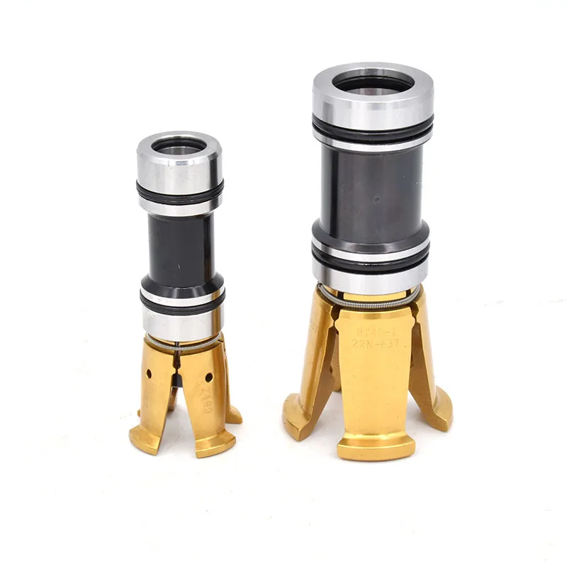 Imagem -03 - Pinça do Eixo para Cnc Machine Center Claw Clamp Petal Pull Claw Tool Bt50 Bt30 Bt40 Hsk63 45 Graus