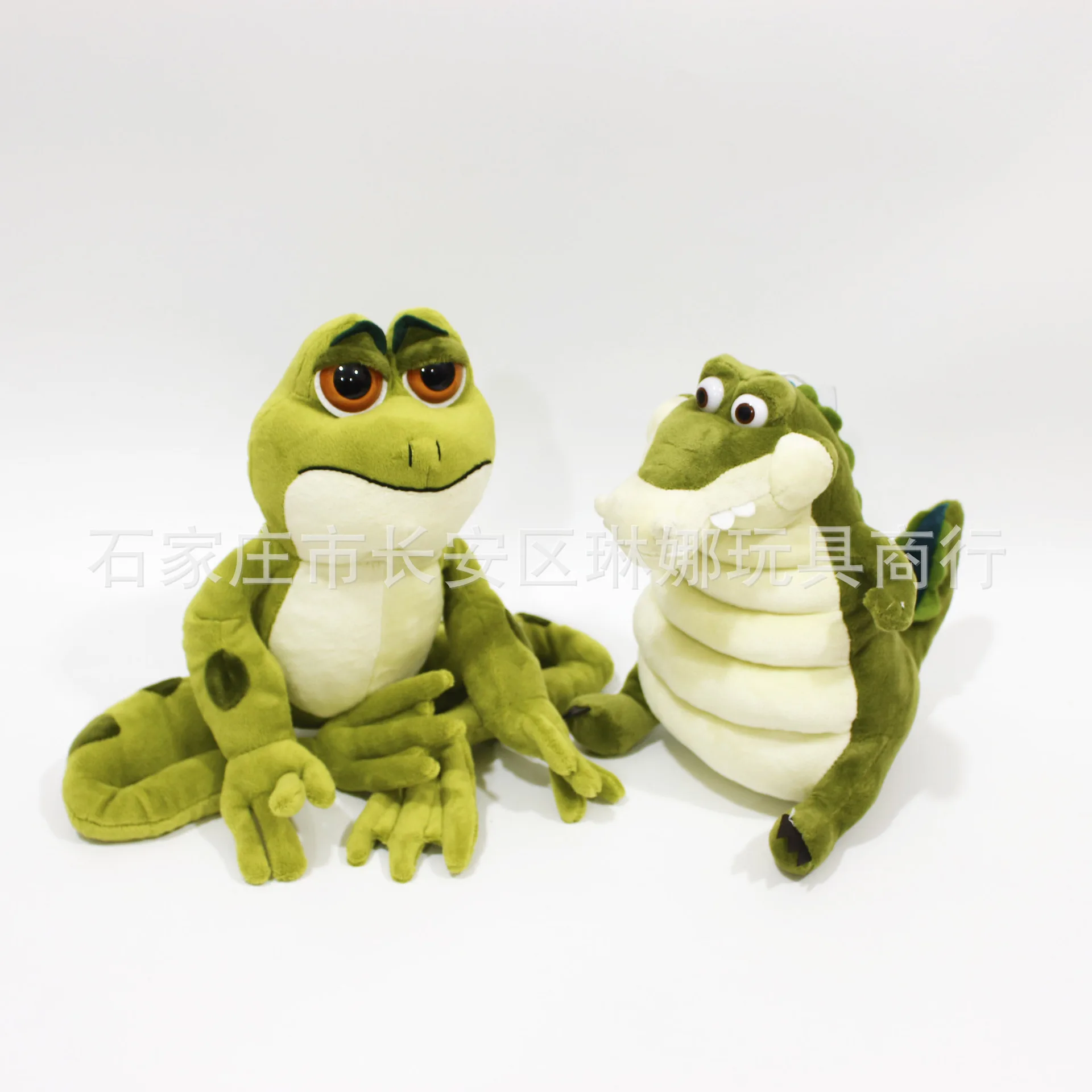 22cm The Princess And The Frog Movie Peripherals Plush Toys Stuffed Soft Frog Crocodile Plush Doll Home Decor Gifts view 2