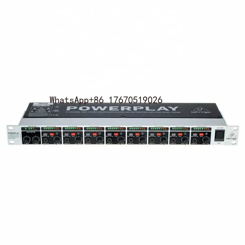 HA8000 V2 Headphone Amplifier System Music Equipment for Stage & Studio