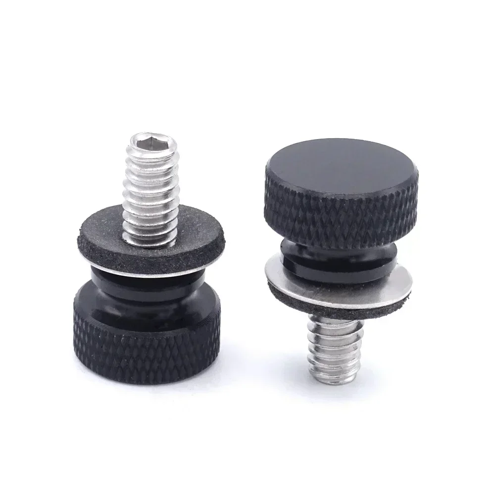 Motorcycle Rear Fender Seat Bolt Screw Nut Tab Cover For Harley XL Dyna Softail Touring Models 1986-2024 Universal Parts