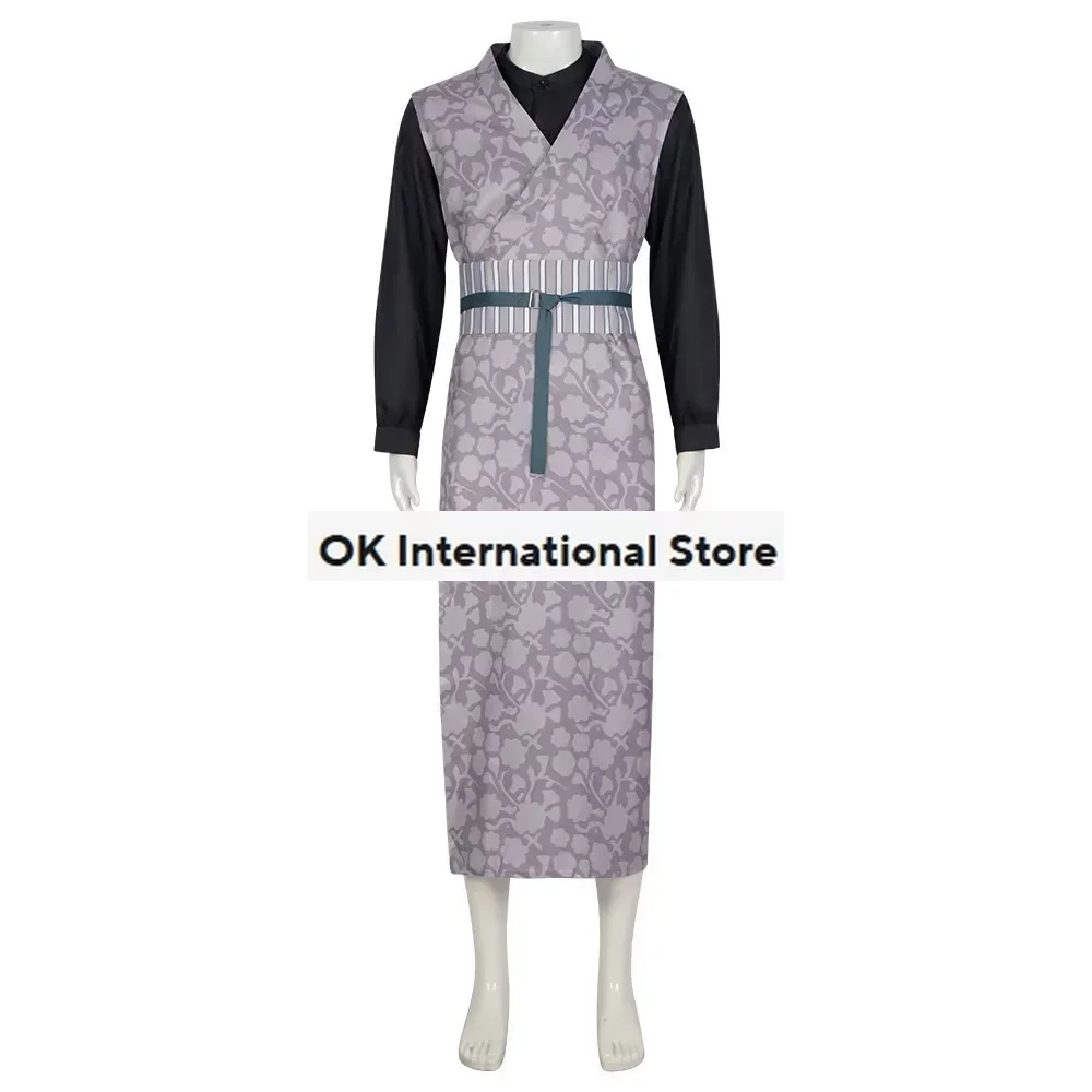 Costume de Cosplay Anime Kendazugawa Genya, Kimono Violet, Tenue de ixd'Halloween, Convention de Bande Dessinée S-2XL, Tenue pour Homme