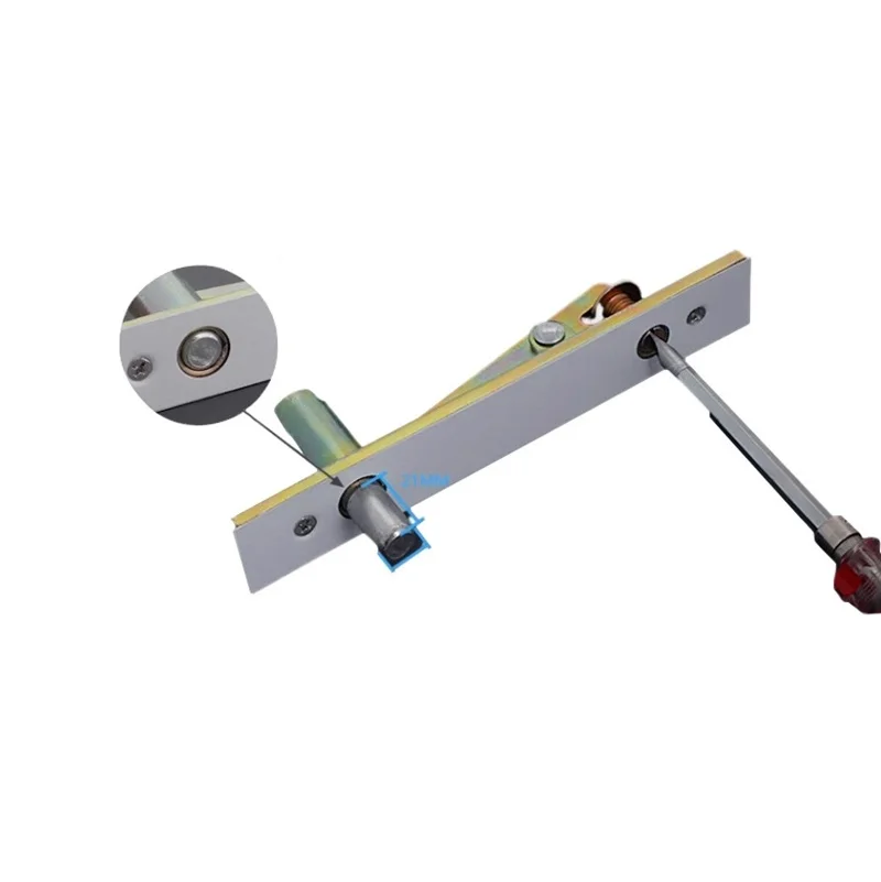 Heavy Springless 360 Degrees Pivot Hinge Top Floor Mount