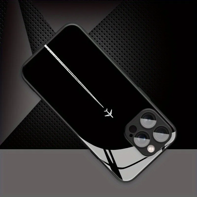 السماء طائرة التحكم نمط قضية الهاتف لسامسونج غالاكسي S25 S24 S23 S22 S21 S20 S10 حافة الترا زائد FE 4G 5G الزجاج سيليكون