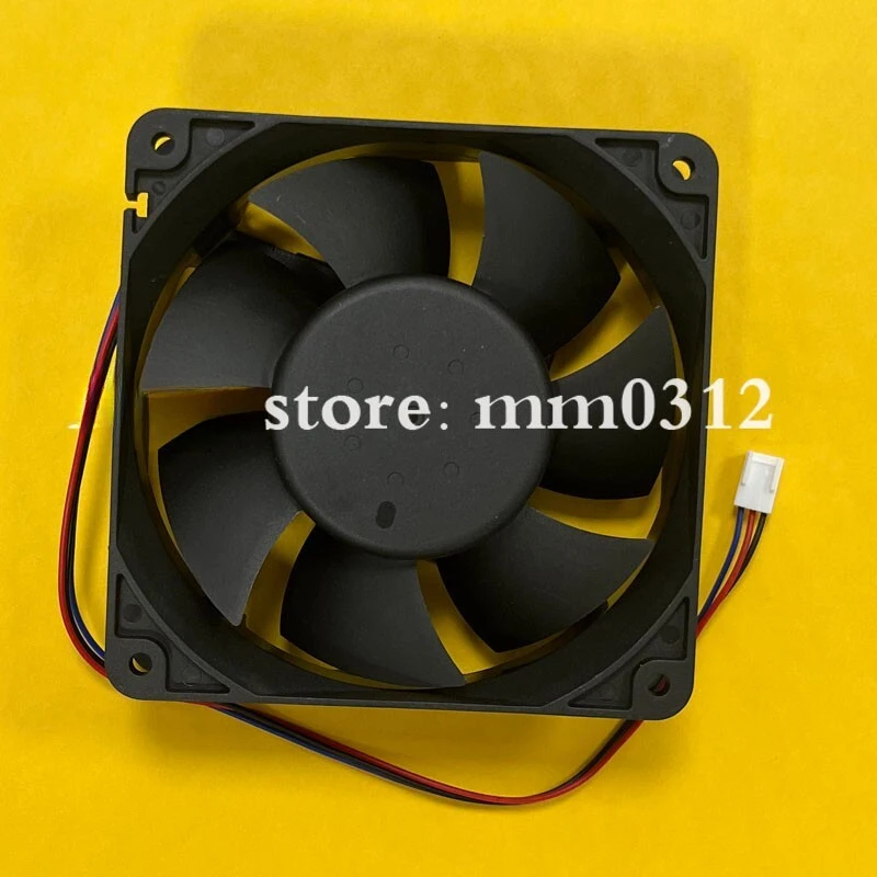 X FOR Delta AFB1224VHE DC24V 0.57A 120*38MM 3-Wire Axial Cooling Fan 1pcs
