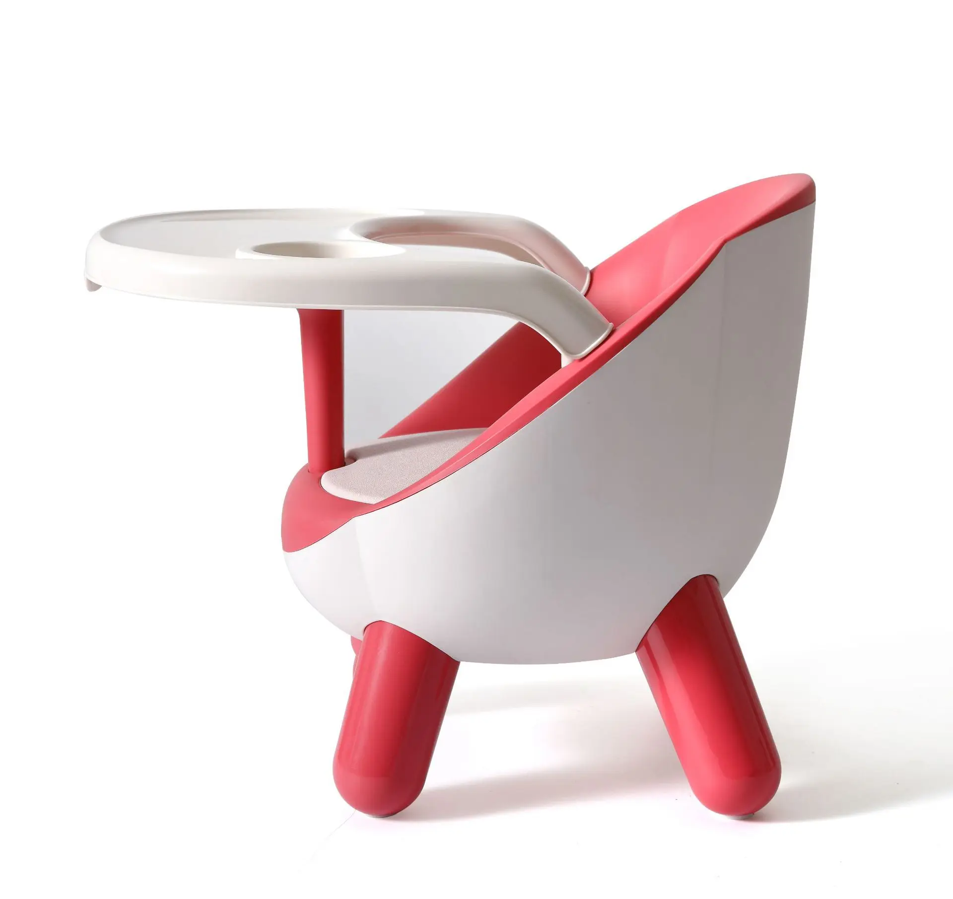 K-STAR Creative Solide Petit Et Mignon Multifonctionnel Dossier Environnemental En Plastique Bébé À Manger Chaise Nouvelle Vente Chaude Dropshipping