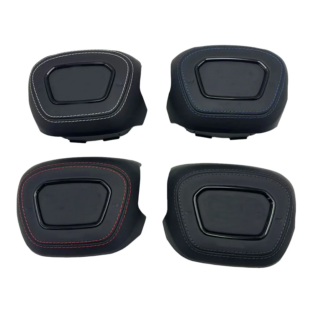 For Audi A3/Q3/ RS3/S3 ther, suede steering wheel covers, horn covers