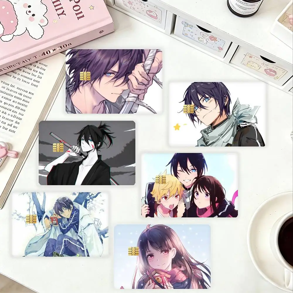 

N-Noragami HD Waterproof Card Skins Protective Stickers for Credit Bank Game Cards